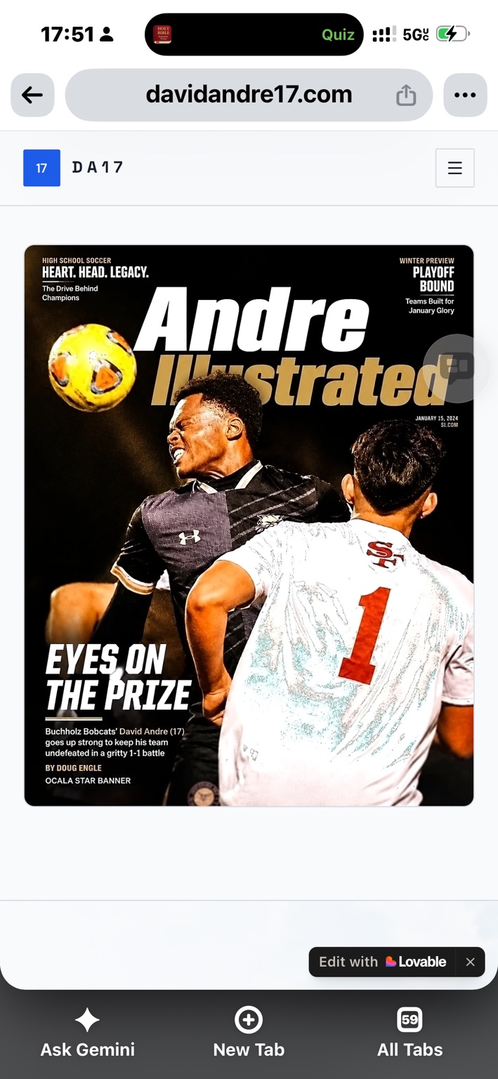 Andre Illustrated artwork