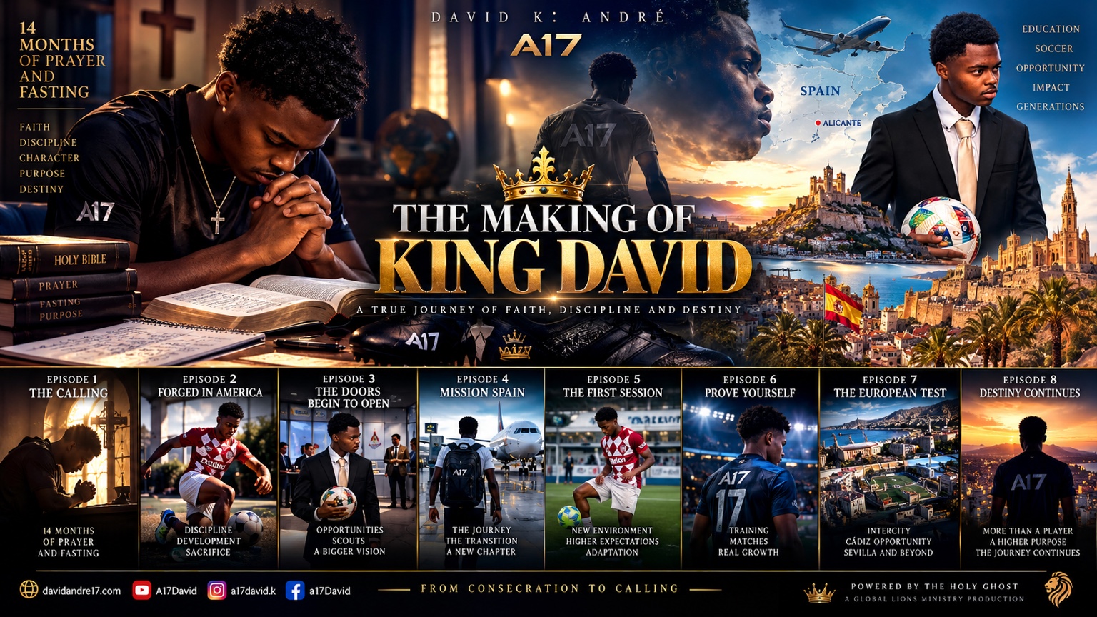The Making of King David — A17 storytelling concept